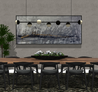 精品客厅设计家具模型 (49)